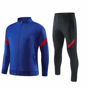 Personnalisé Entraînement Jogging Confortable Fermeture Éclair Hoodies Costumes Ensemble Deux Pièces Survêtements Pour Hommes survêtement - Product Image 6