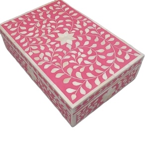 Vente chaude Boîte Cadeau Incrustation D'os Naturel Boîte Cadeau De Chocolat Incrustation D'os Personnalisé Prix Abordable Boîte À Bijoux cadeau de mariage - Product Image 1