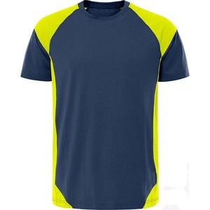 Camiseta de Seguridad Reflectante de Manga Corta para Hombre, Cuello Redondo, Hecha a Medida, de Buena Calidad, Ropa de Trabajo - Product Image 1