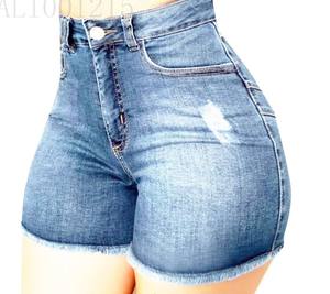 2025 New Custom Design Summer Women's Hot <b>Shorts</b> High Waist Solid Color Woman Denim <b>Shorts</b> for Women Jean <b>Shorts</b> <b>Men</b> - Product Image 3