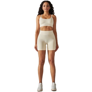 Haute qualité usine Premium haute qualité 80% Nylon 20% Spandex femmes soutien-gorge de sport hauts pour Gym Yoga Fitness - Product Image 1