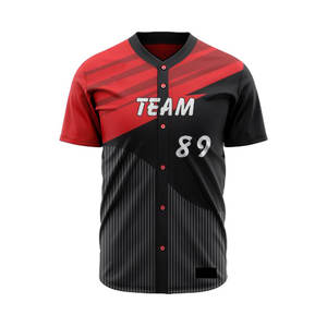 Uniformes de Béisbol de Poliéster Unisex de Talla Grande, Transpirables y de Secado Rápido, Hechos a Medida, Nueva Llegada 2024, Servicios OEM, Directo de Fábrica - Product Image 1