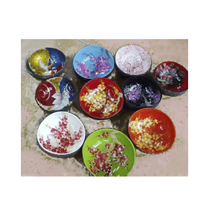 ชามเปลือกมะพร้าวเคลือบเงา งานฝีมือตกแต่ง วัสดุ: ผิวเปลือกเคลือบเงา ใช้: ของตกแต่งบนโต๊ะอาหาร ผลิตในเวียดนาม - Product Image 4