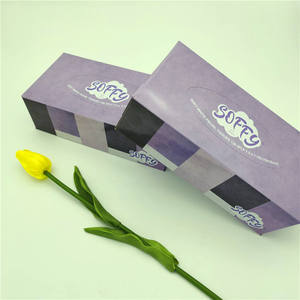 Customized 500 Sheet Eco-friendly 2-3 Ply Soft <b>Tissue</b> <b>Paper</b> Virgin Wood Pulp White Facial <b>Tissue</b> Box Style Home Face Cleaning - Product Image 2