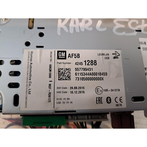 AUTORADIO OPEL Karl Serie 42451288 (15>17) - Product Image 6