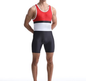 ชุดมวยปล้ำโพลีเอสเตอร์ระบายอากาศคุณภาพสูง พิมพ์ลายโลโก้ตามสั่ง แบบไม่มีสายรัด ติดกระดุมแป๊ก สำหรับเด็กและผู้หญิง ขายส่ง - Product Image 6