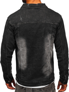 Premium Trucker Denim <b>Jacket</b> Custom Embroidery Logo Jeans <b>Jacket</b> Durable Casual Wear OEM ODM Private Label Factory Production - Product Image 6