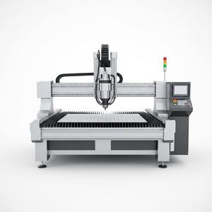 Machine de découpe laser à fibre CNC 3D haute efficacité pour tôles, tuyaux, tubes, acier inoxydable, aluminium, atelier industriel - Product Image 1