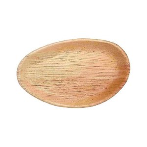 Vajilla Desechable de Hoja de Palma Natural, Bandeja Ovalada Compostable Biodegradable, Respetuoso con el Medio Ambiente, Venta Al por Mayor - Product Image 1