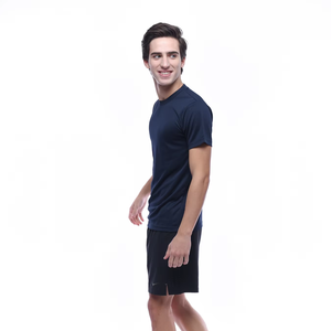 Ultifresh Unisex Woven Polyester Short Sleeve Crew Neck <b>T</b>-<b>Shirt</b> Solid Casual Soft Breathable Silk Screen Printed Embroidered - Product Image 5