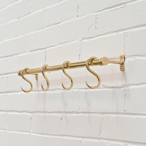 Traditional Handcrafted Iron <b>Coat</b> Hook With Decorative Pattern And Antique Finish For Cultural Interiors - Product Image 1