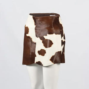 Producto profesional Ropa de calle Pantalones cortos de cuero de vaca Nuevo diseño Color sólido Slim Fit Hombres Pantalones cortos de cuero de vaca - Product Image 3