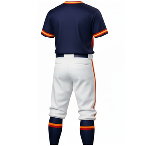 Conjunto de Uniforme de Béisbol con Degradado de Atardecer, Sublimación Completa, Estampado de Galaxia y Pantalones con Franja Lateral a Juego - Product Image 3
