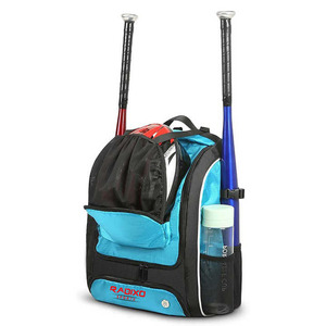 Venta al por mayor de gran capacidad a prueba de agua diseñador bolsas de béisbol nueva mochila impresa con logotipo personalizado para uso al aire libre - Product Image 1