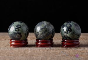Natural Kambaba Jasper <b>Crystal</b> <b>Sphere</b> Polished Gemstone Ball Healing Stone Home Decor Meditation Reiki Gift Display - Product Image 3