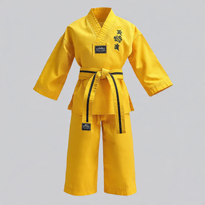 High Quality Taekwondo Uniform Boxing <b>Trainer</b> Karate Suit Men's Martial Arts Wear Taekwondo Uniforms - Product Image 2