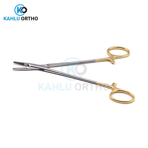 Pince à moustiques hémostatique faite à la main de qualité supérieure de couleur dorée par KAHLU ORTHOPEDIC - Product Image 6