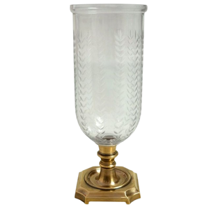 เชิงเทียนโลหะสำหรับตกแต่งบ้านทีไลท์พายุเฮอริเคนพร้อมทาสีตกแต่งด้วยมือ - Product Image 1