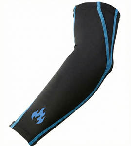 Mangas tácticas para brazos con gráfico propio, alta elasticidad, absorción de humedad, para ciclismo, running, soporte muscular, logotipo personalizado. - Product Image 2