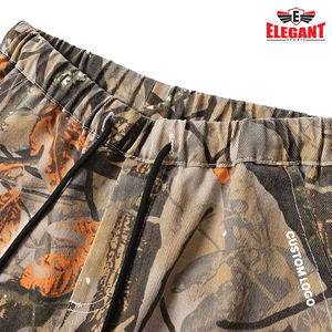 Pantalones Deportivos de Lona con Camuflaje Real Tree y Logotipo Personalizado, Pantalones para Hombre Transpirables de Secado Rápido con Cintura Elástica, Hechos a Medida - Product Image 6