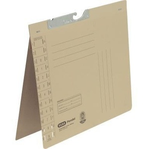 Carpeta de Papel Manila, Carpeta de Archivo de Papel Kraft con Bolsillo con Patrón A4 para Organizar tus Papeles y Documentos en Formato de Caja - Product Image 1