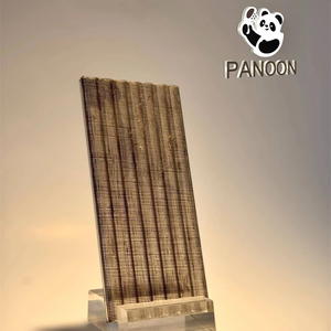 Wholesale Ribbed Fluted Pattern Tempered Glass for Wall Panels <b>Shower</b> Staircase Living Room Greenhouse Industrial Entry - Product Image 2