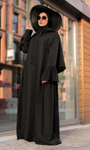 Estilos abaya bordados tradicionales Trajes de mujer árabes de alta calidad Dubai Abaya Jilbab - Product Image 6