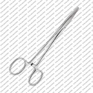 Portaagujas Mayo Hegar, destornillador de aguja quirúrgico recto de 6 pulgadas, fórceps de sutura de acero inoxidable, instrumento médico autoclavable - Product Image 6