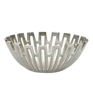 Bol à dattes unique personnalisé en métal blanc et noir jetable certifié CE, moderne et luxueux, pour la décoration de fête, de la maison et de l'hôtel - Product Image 4