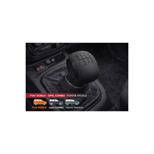 Funda Negra para Palanca de Cambios 6000655343, Automática, Compatible con Fiat Doblo, Opel Combo y Toyota Proace - Product Image 2