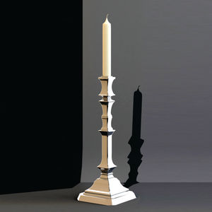 Candelabro de aluminio alto de 5 brazos, candelabro de Metal, Color plateado, decorativo hecho a mano para decoración de boda - Product Image 2