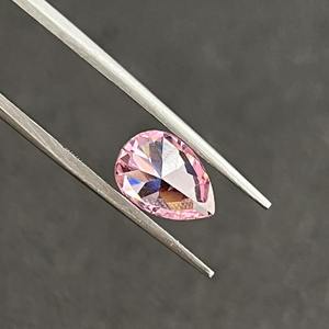 พลอยเพิร์คัตทรงหยดน้ำสีชมพู ทำจากเซอร์โคเนีย สำหรับทำเครื่องประดับ ผลิตในประเทศจีน - Product Image 3