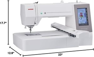 Machine à broder Janome Memory Craft 550E de qualité supérieure, neuve, avec garantie de 2 ans et assistance personnalisée originale. - Product Image 6