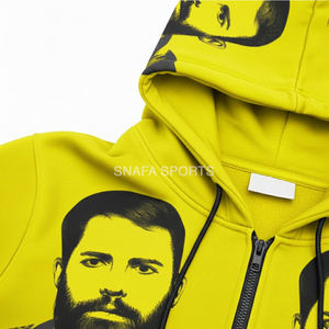 Wholesale Rates Winter Wear Asali-Printed Zip-Up <b>Hoodies</b> High Quality <b>Men's</b> Custom Packing Asali-Printing Hoodie <b>For</b> <b>Men</b> - Product Image 5
