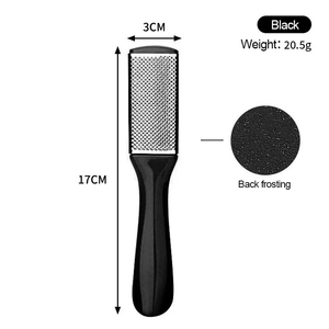 Heel Clean Pedicure Tools Callus Remover Foot Scrubber Foot <b>File</b> and Callus Remover Feet Massage Brush Manicure Foot Care Tools - Product Image 2