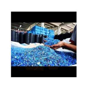 Precio a granel Reciclado HDPE Chatarra Regrind Blue Drums Plástico de desecho de polietileno Producto HDPE de alta calidad - Product Image 6