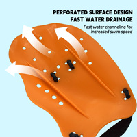 Palmes de natation ergonomiques texturées antidérapantes, palmes résistantes à l'eau, améliorent la force de préhension, palmes de plongée en apnée