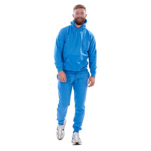 Ropa deportiva al por mayor con logotipo personalizado para hombre, conjunto de pantalones de chándal con capucha y Sudadera con capucha, chándal de verano para correr - Product Image 6