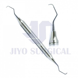 มืออาชีพทันตกรรมทําความสะอาดฟัน Scaler ทันตกรรมGracey Curette ปริมาณฟันกระดูก Curettes Perio ทันตกรรมเครื่องมือเครื่องมือใช้มือ - Product Image 4
