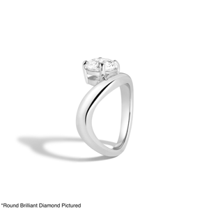 Bague de fiançailles solitaire en or massif 18 carats avec diamant de laboratoire taille marquise 1 carat VS-1 certifié IGI pour femme, cadeau de bijoux - Product Image 5