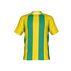 Camisetas de cuello redondo impresas personalizadas de alta calidad para hombres Tela de punto de gran tamaño con logotipo bordado-Sublimación completa - Product Image 2