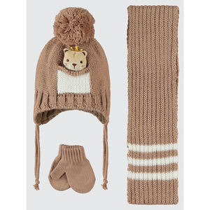 Baby Accessories <b>Scarf</b> Beanie & <b>Gloves</b> <b>Sets</b> - Product Image 1