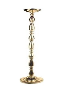 Premium Aluminum Candle Stand Sculptural Design for Christmas Easter Home Decor Handmade Eco-Friendly Sophisticated Elegant - Product Image 1