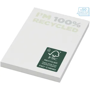 Sticky-Mate Sustainable Promotional Memo <b>Pad</b> Adhesive Sheets for Merchandising - Product Image 2