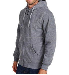 Sweat-shirts à capuche à fermeture éclair sur le côté en gros pour hommes et femmes - Couleur et logo personnalisés, coton/Fabricant de sweat-shirts personnalisés - Product Image 3