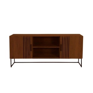 Meuble TV et unité de rangement au design moderne et durable avec base en métal pour appartement et villa, salon et chambre à coucher - Product Image 4