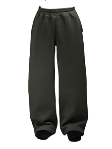 2026 Custom Baggy Sweatpants Flares Baggy Track Pants for Men Brushed Fleece Cotton Wide Leg Sweatpants For Men Wear - Product Image 6