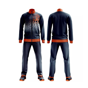 Custom Logo Sport Tracksuit Unisex High Quality Sublimation Printed Breathable Quick Dry Plus Size Winter 100% Polyester Set - Product Image 6