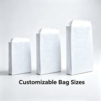 Sac en PE à valve inclinée personnalisé de 25 kg, faible émission de poussière, sans scellage manuel, emballage plastique industriel pour résine plastique