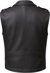 Chaquetas 4 Bikes Hombre Classic Buffalo Leather Moto Biker - Product Image 4